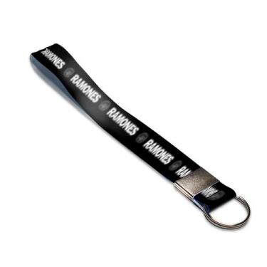 Imagem de Cordão Chaveiro Kit de 5  Ramones Logo Branca Pequeno Premium - Impéri