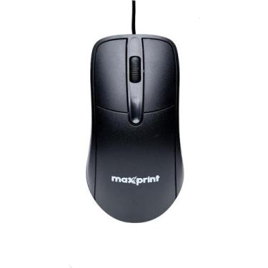 Imagem de Mouse óptico USB 1200 DPI Office EASY - Cabo 1,35M - Maxprint