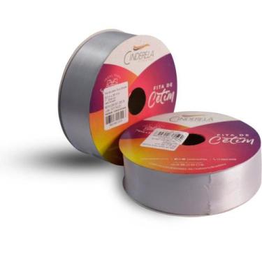 Imagem de Fita de Cetim Branca 38MM X 50M - Fitas Cinderela