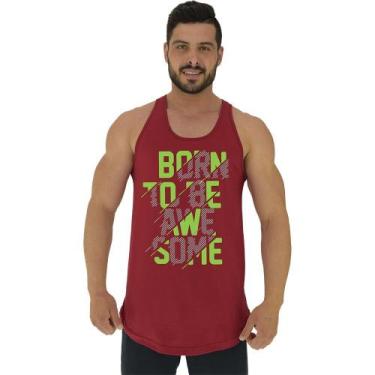 Imagem de Regata Longline Estampada Masculina MXD Conceito Born To Be, Masculino