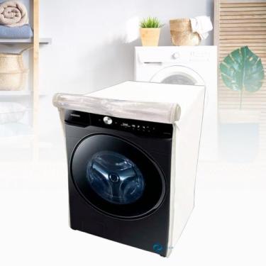 Imagem de Capa para lava e seca samsung 18kg wd18t smart transparente - Clean Ca