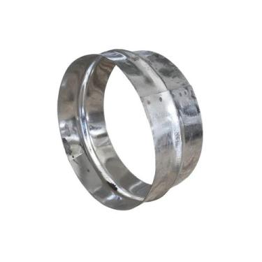 Imagem de Anel 115mm Em Aço Galvanizado Para Cano De Chaminé Fogão à Lenha Larei
