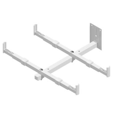 Imagem de Suporte Fixo De Parede Micro Ondas Forno Elétrico Branco - AVATRON