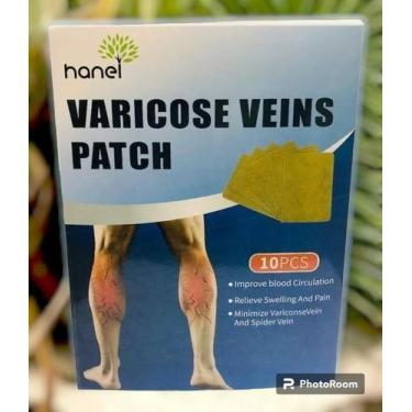 Imagem de Kit Adesivo Parches Para Alvio de Varizes - SHOP ALTERNATIVO, 20 und