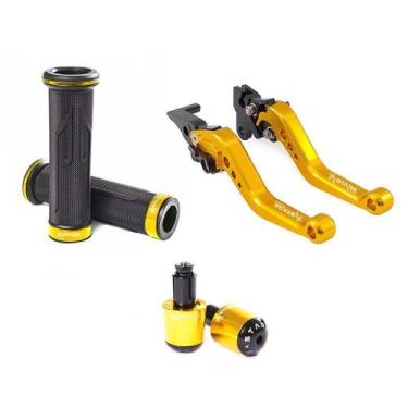 Imagem de Kit Stark Manete Manopla Esportivo Yamaha Fazer 150 250 Tenere Lander 
