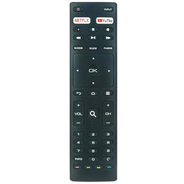 Imagem de Controle remoto de substituição RM-C3369 compatível com Smart TV Android JVC 4K UHD LT-58N7115A LT58N7115A
