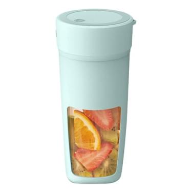 Imagem de Espremedor portátil, liquidificador pessoal portátil | Smoothie elétrico recarregável - Espremedor de tamanho pessoal, espremedores de frutas com alta velocidade para viagens para preparação de comida