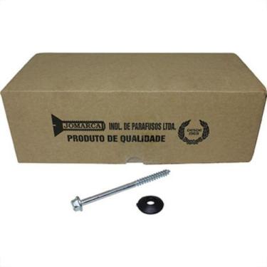 Imagem de Parafuso Telha 110X5/16 Kit Ved C/100 Jomar - Marca não Definida