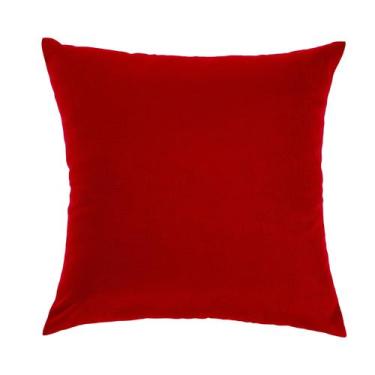 Imagem de Kit 2 Capas De Almofadas Decorativas Suede 45x45 Com Ziper - Viver Bem