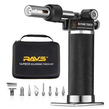 Imagem de Kit de Tocha de Solda RAVS 8 em 1 - 14 Peças com Estojo