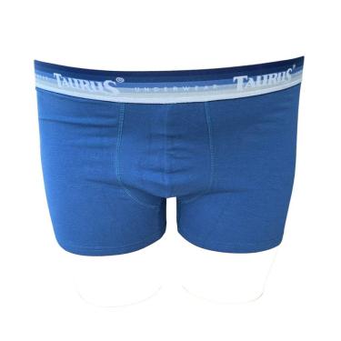 Imagem de Cueca Boxer Algodão Plus Size G1 Ao G9 Elástico Personalizado Cotton Taurus