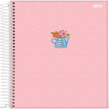 Imagem de Caderno Universitário 1 Matéria Iconic 80 Folhas Jandaia Capa Dura