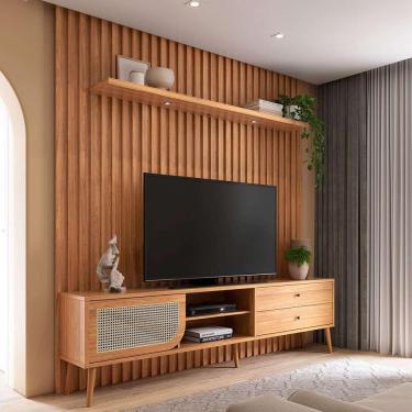 Imagem de Painel com Rack Loren LED 1 pt 2 gv Freijo