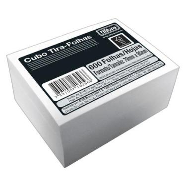 Imagem de Cubo Tira Folhas 600fls - Tilibra, Único