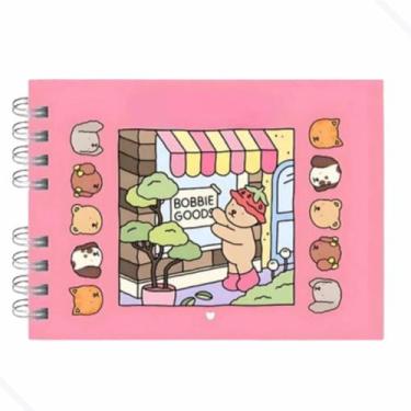Imagem de Livro Colorir Bobbie Goods 50 Folhas Desenhos Pintar Ursinho Famozinho