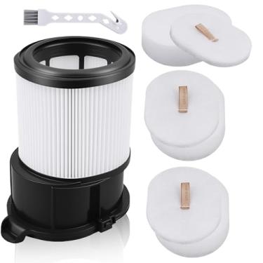 Imagem de Filtro de substituição para aspirador de pó sem fio Shark PowerDetect IP3251 IP3252 IP3124, 1 filtro HEPA pós-motor, 2 filtros de espuma e feltro pré-motor
