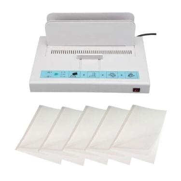 Imagem de Encadernadora Térmica Rd500 E 100 Capa Térmica 350 A4 Branca. - Qualidade Garantida!