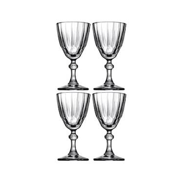Imagem de Conjunto de Taças Para Licor Pasabahce Diamond em Vidro Transparente 50ml - 4 Peças