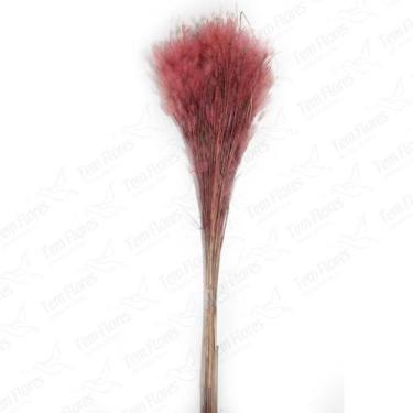 Imagem de Pluminha Flor Desidratada Variações Natural - Pense Flores, Rosa