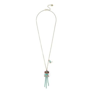 Imagem de Betsey Johnson Colar em Y feminino com franja fantasma cowboy, One Size, Metal Vidro Plástico, Sem Pedra Preciosa