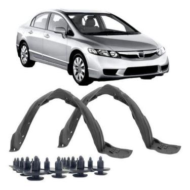 Imagem de Parabarro new civic 07 par + grampo - Honda