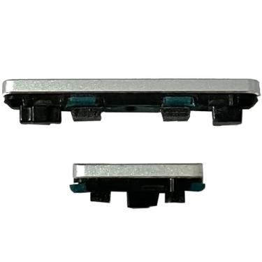 Imagem de Botão de volume liga/desliga botão lateral peça de substituição para Google Pixel 7A (prata)