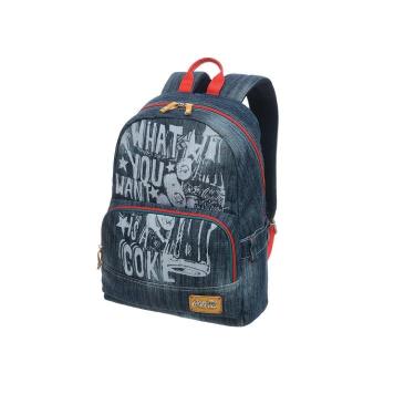 Imagem de Mochila Coca Cola Bleach Azul Marinho