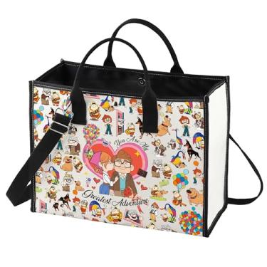 Imagem de BWWKTOP Up Movie Bolsa tiracolo Ellie & Carl Fans Gifts You Are My Greatest Adventure Bolsa de ombro Kevin Up Merch, Greatest Bg
