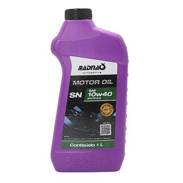 Imagem de Óleo Lubrificante Motor 10w40 Sintético Radnaq