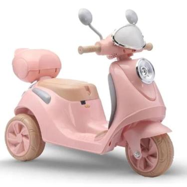 Imagem de Moto Elétrica Infantil Scooter Bella Com Luzes e Sons T3 6v Bang Toys 