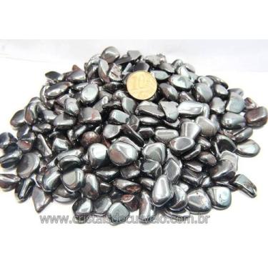 Imagem de Hematita Rolada Natural Tipo A - 1 kg - 5 a 10 mm - Atacado
