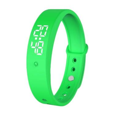 Imagem de Despertador vibratório | Relógio com temporizador vibratório silencioso – Pulseira com 3 alarmes | Para crianças, adultos, homens, mulheres, adolescentes, cama de idosos, quarto, viagem, dormitório