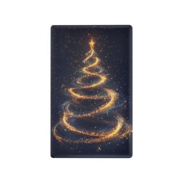 Imagem de Blueangle Placa de parede decoradora de capa em branco, tamanho padrão, capa de interruptor de árvore de Natal mágica de 1 gangue para quarto de escritório em casa, 4,53 x 2,76 polegadas #107