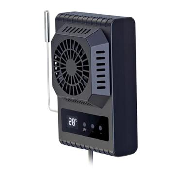 Imagem de Fxzqgnh Répteis, Termômetros, Acessórios para Gaiolas de Pássaros, Sistemas de Aquecimento E Refrigeração, Terrários Silenciosos para Canários E Papagaios, Preto