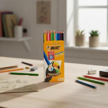 Imagem de Lapis de Cor Bic Evolution com 12 Cores