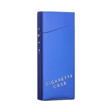 Imagem de Caixa De Cigarros Em Liga De Alumínio Para 21 Peças, À Prova De Umidad