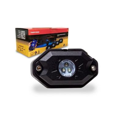 Imagem de Kit 4 Leds Rock Tarponn Atmosfera Externa Rgb Bluetooth