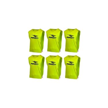Imagem de Kit 06 Colete Penalty Futebol De Treino Esportivo-Masculino