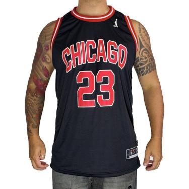 Imagem de Regata Basquete M10 Chicago Classic 23 HexDry Preto-Masculino