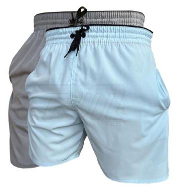 Imagem de Kit 2 Bermuda Fit Academia Esportes Dry Fit - RM Fabricacao, Tipo b, G