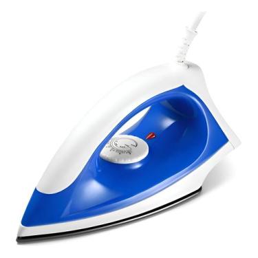 Imagem de Ferro De Passar Roupas Seco Antiaderente Elgin Cor Branco, 110V