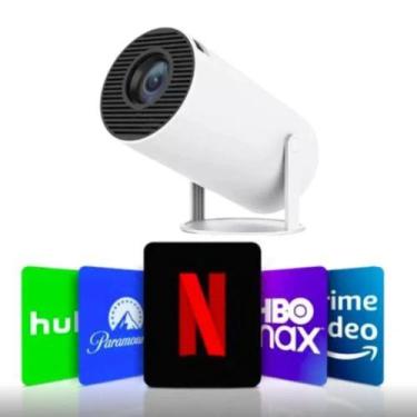 Imagem de Projetor Ultra HD Compacto  Imagem Nítida e Vibrante - Projetor Portát