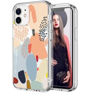 Imagem de Capa de telefone ICEDIO para iPhone 12 Mini com protetor de tela