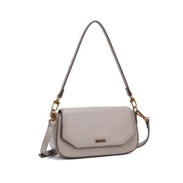 Imagem de Bolsa Baguete Santa Lolla Soft Sintético Único Cinza Fog Feminina