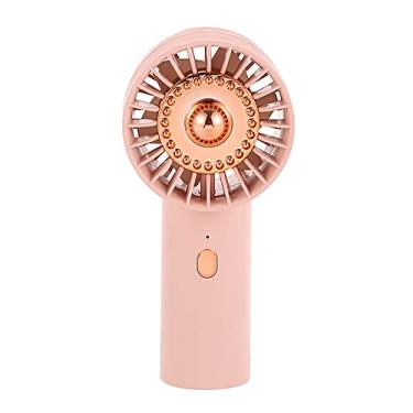 Imagem de Ventoinha pessoal poderosa silenciosa mini portátil Turbo USB para uso doméstico e externo, rosa
