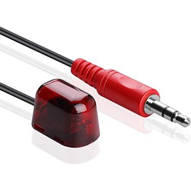 Imagem de Extensor de receptor infravermelho universal externo de 38-56 kHz funciona com a maioria das caixas de provedores de cabos, incluindo, entre outros, Verizon FiOS, Comcast Xfinity X1, Cox, Charter, Spectrum DVR e Cable Boxes