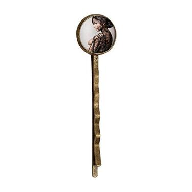 Imagem de Religion Nude Morunette Beauty Body Gal Retro Metal Hair Bobby Pin Headwear