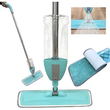 Imagem de Vassoura Mop Spray Com Reservatório Rodo Mágico Microfibra - Casa Prestige
