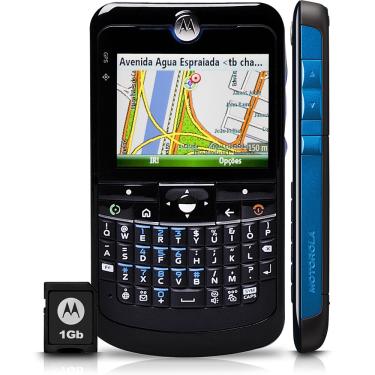 Imagem de Smartphone Q11 - GSM, Wi-Fi, Câmera 3.0MP e Flash, Filmadora, MP3 Player, Bluetooth, Viva-Voz, Fone, Cabo de dados USB e Cartão 1GB - Motorola