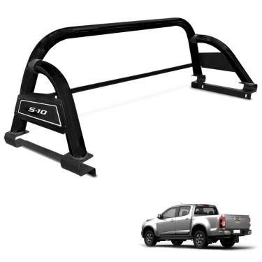 Imagem de Santo Antonio S10 2012 a 2023 Preto Grade Vigia Bruto Sport Gtnox